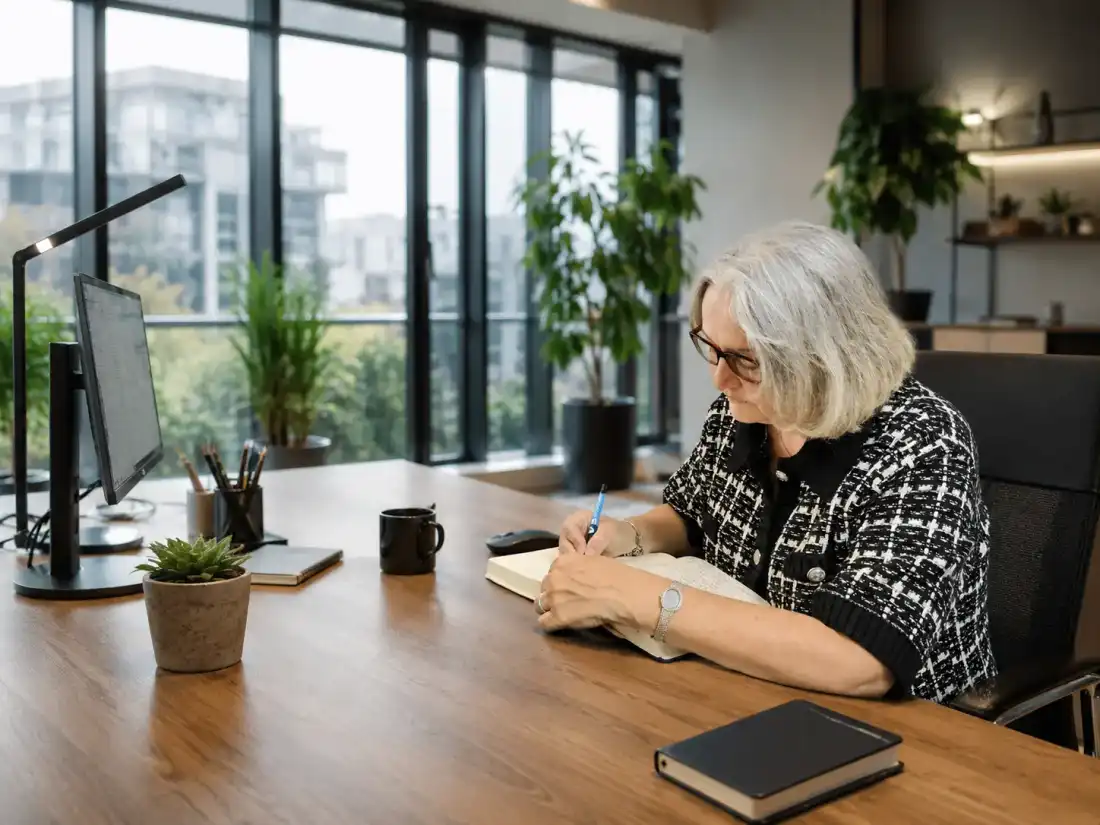 Carole Leclerc-Henrique au travail